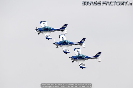 2019-10-13 Linate Airshow 1130 We Fly - Fournier RF-5 Fly Synthesis